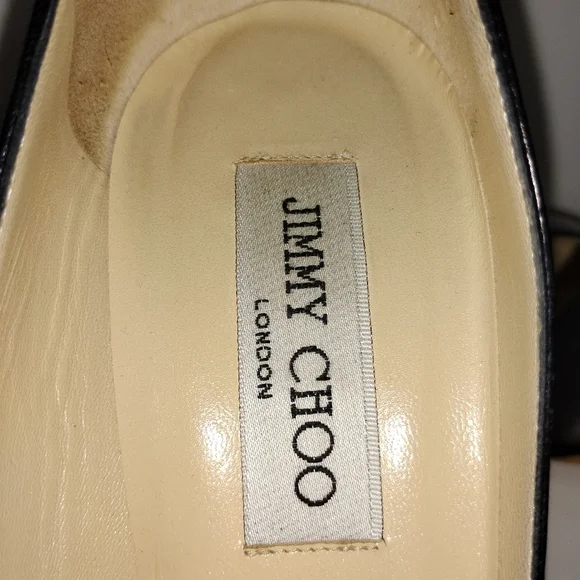 NUDE LEATHER JIMMY CHOO PUMPS - Picture 7 of 10